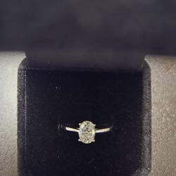 Moissanite Ring