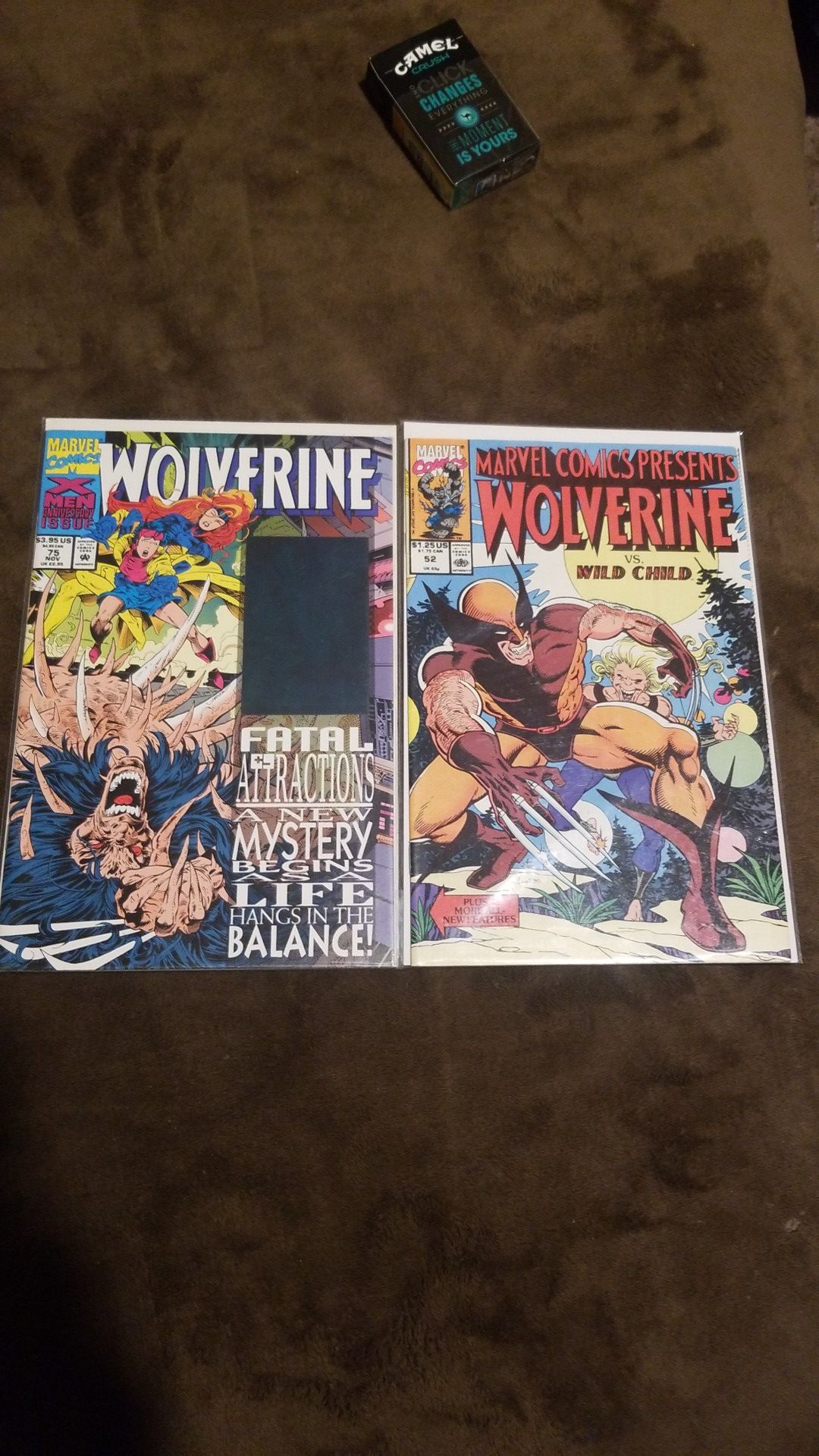 Wolverine 75 hologram cover, wolverine 52
