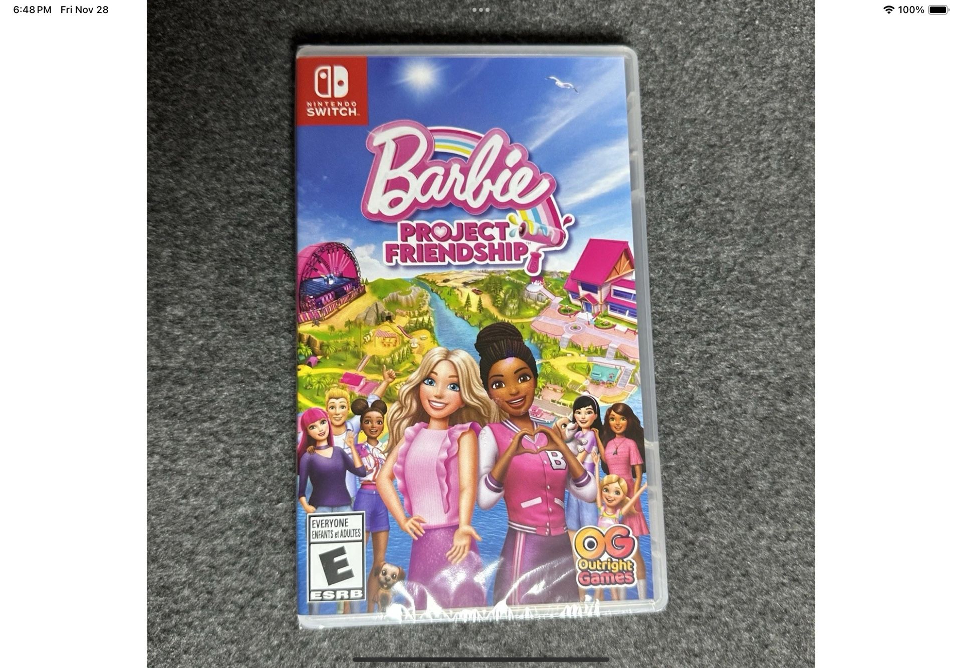 Barbie Project Friendship Nintendo Switch **best offer, not free**
