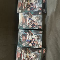 Topps Chrome Hanger And Blaster Box 