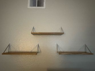 Hanging shelves