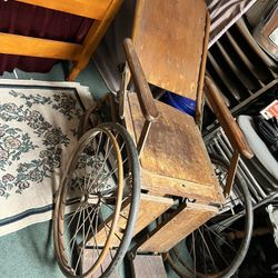 Antique Wheelchair 