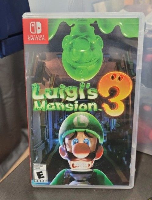 NINTENDO SWITCH LUIGIS MANSION 3 BRAND NEW FACTORY SEALED