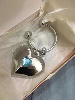 Silver keychain