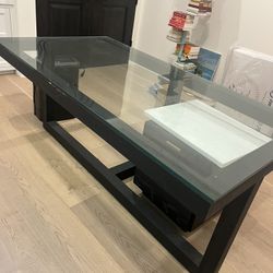 Glass Desk