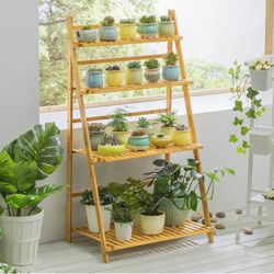 Ladder Shelf Pot Plant 