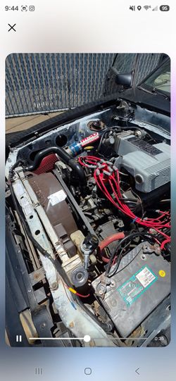 Mustang fox body complete engine with gt40 explorer intake