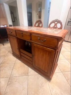 beautiful bar and matching bar stools