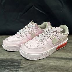 Nike Air Force 1 Fontanka Valentine's Day DA7024-600 Pink Red White Sneakers