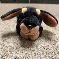 Ty Beanie Babies Doby the Doberman, RARE, RETIRED, Condition Is Like None Other!
