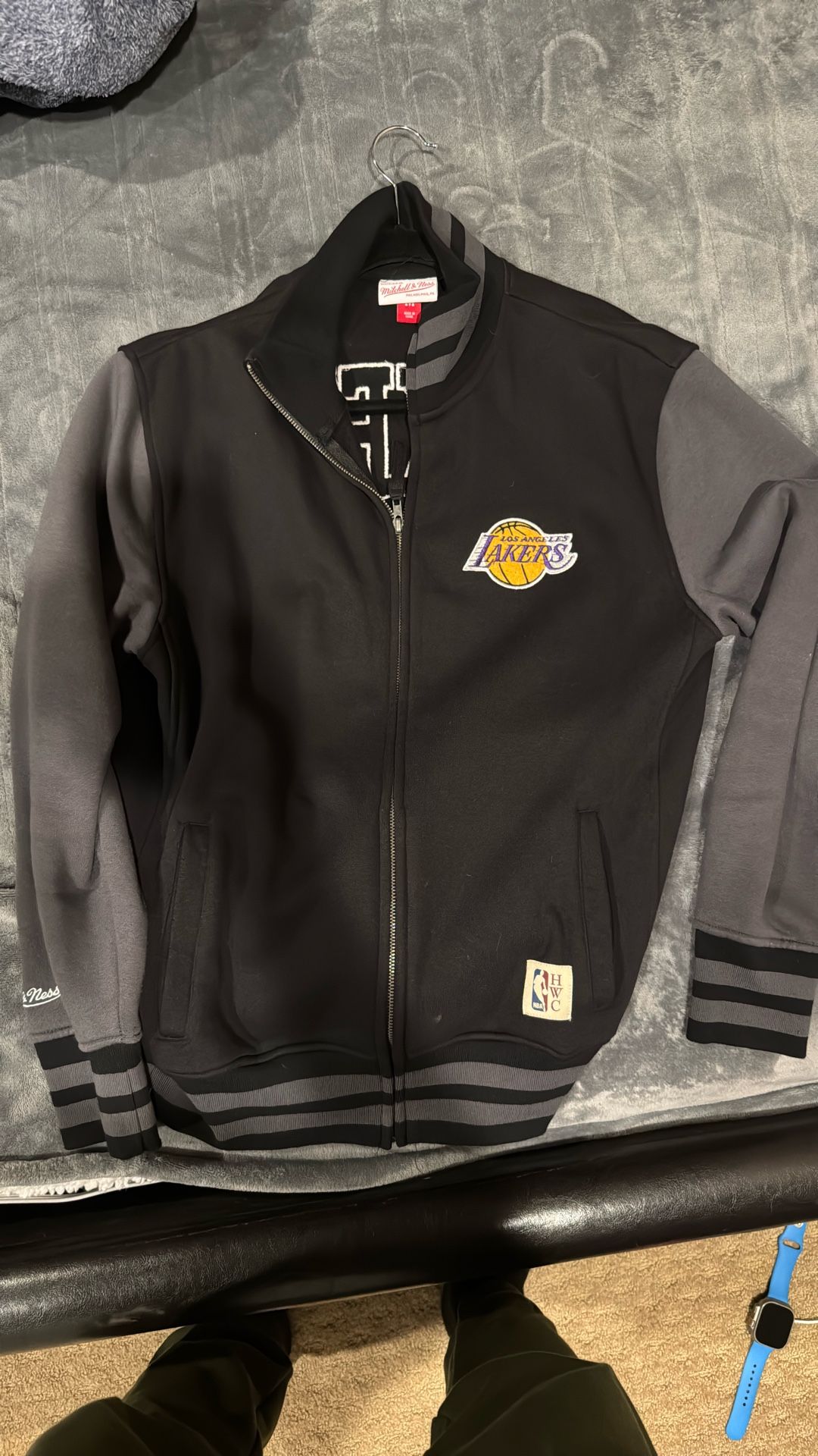 Lakers Mitchell & Ness Jacket. Only Worn Once