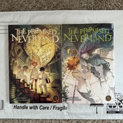 The Promised Neverland manga volumes 13 & 15