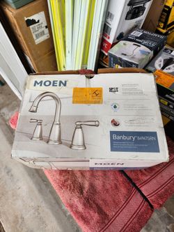 Moen Banbury Faucet 84946SRN - New