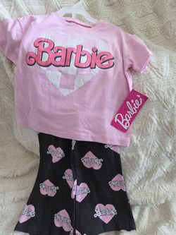 Baby Barbie bell bottoms set