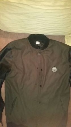 Letterman Style Jacket W. Leather sleeves (High Quality)