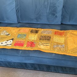 Indian Wall Hanging Table Runner Tapestry 