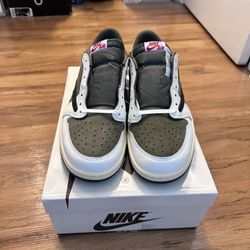 Travis Scott 1 Low Medium Olive Size 12. Brand New With Receipt. Meet Up Only.