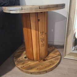 Wooden Spool Table