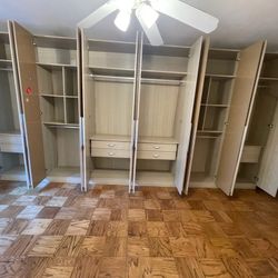 WALL CABINETS. PERFECT CONDITION. 