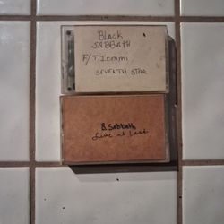 Black Sabbath  Cassette Tapes
