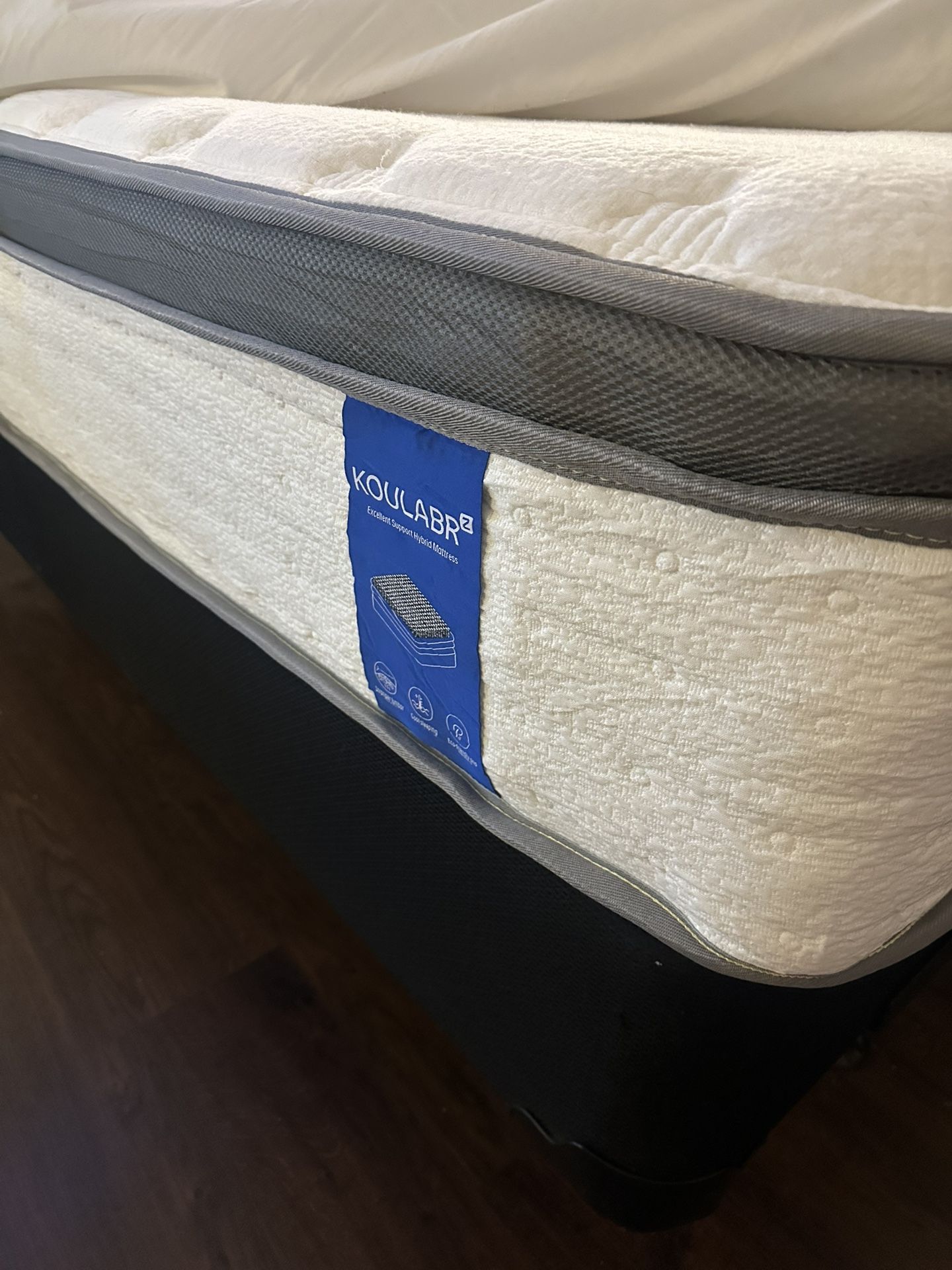 Queen mattress, Box Spring And Frame