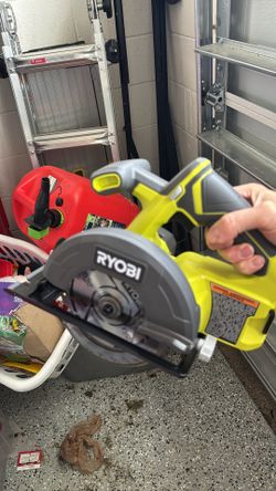New ryobi saw