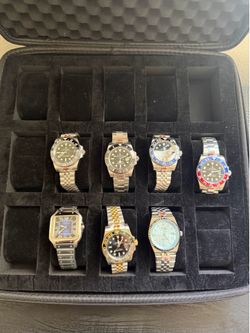 Men watch case