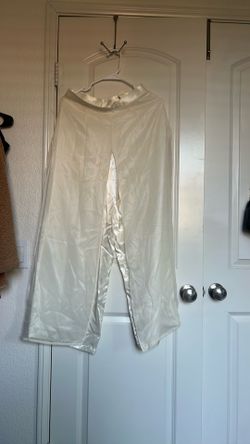 Pantalón color perla size 10