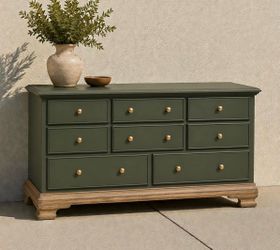 Pine & Brass Manor Dresser