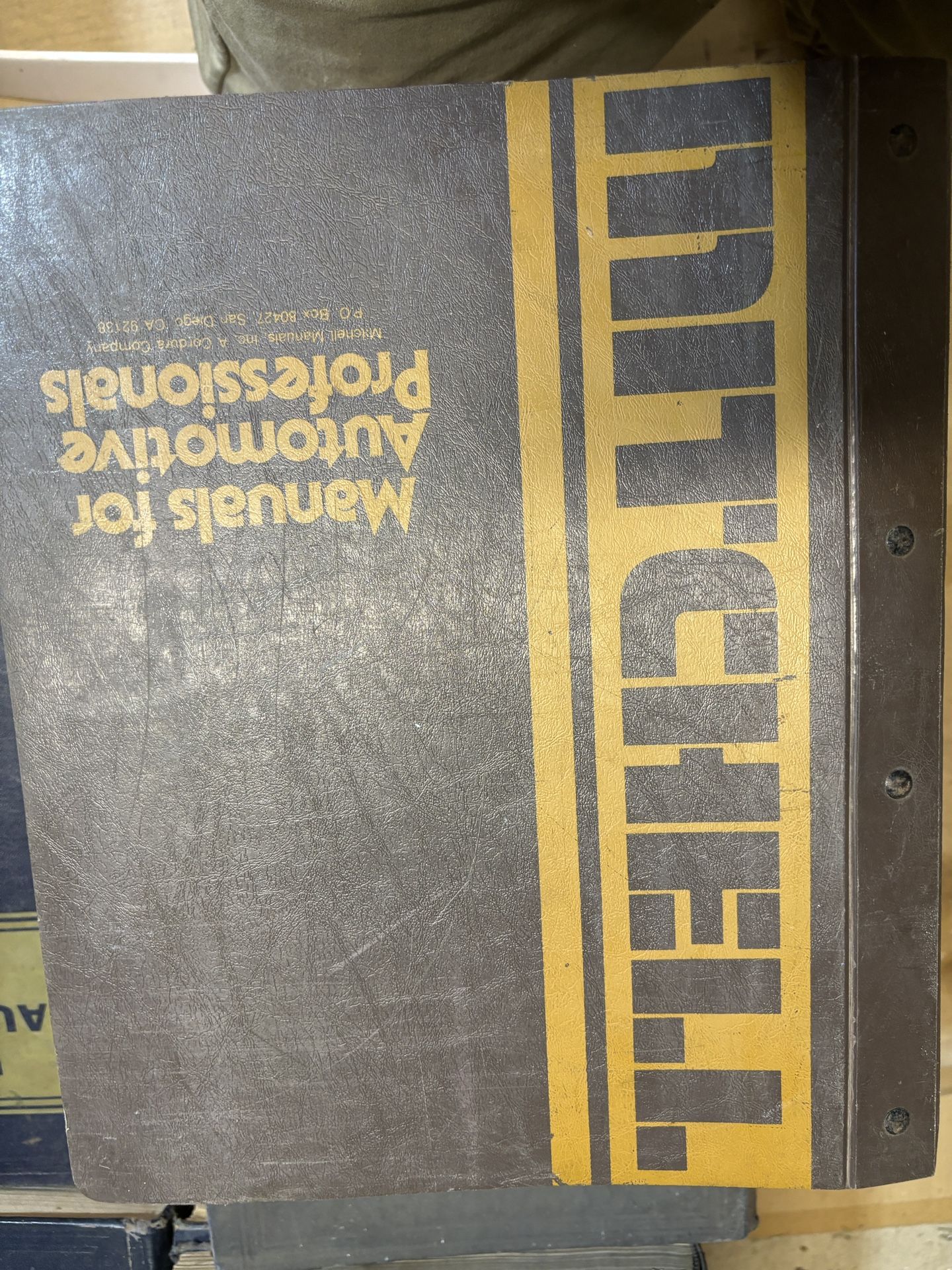 Automotive Repair Manuals