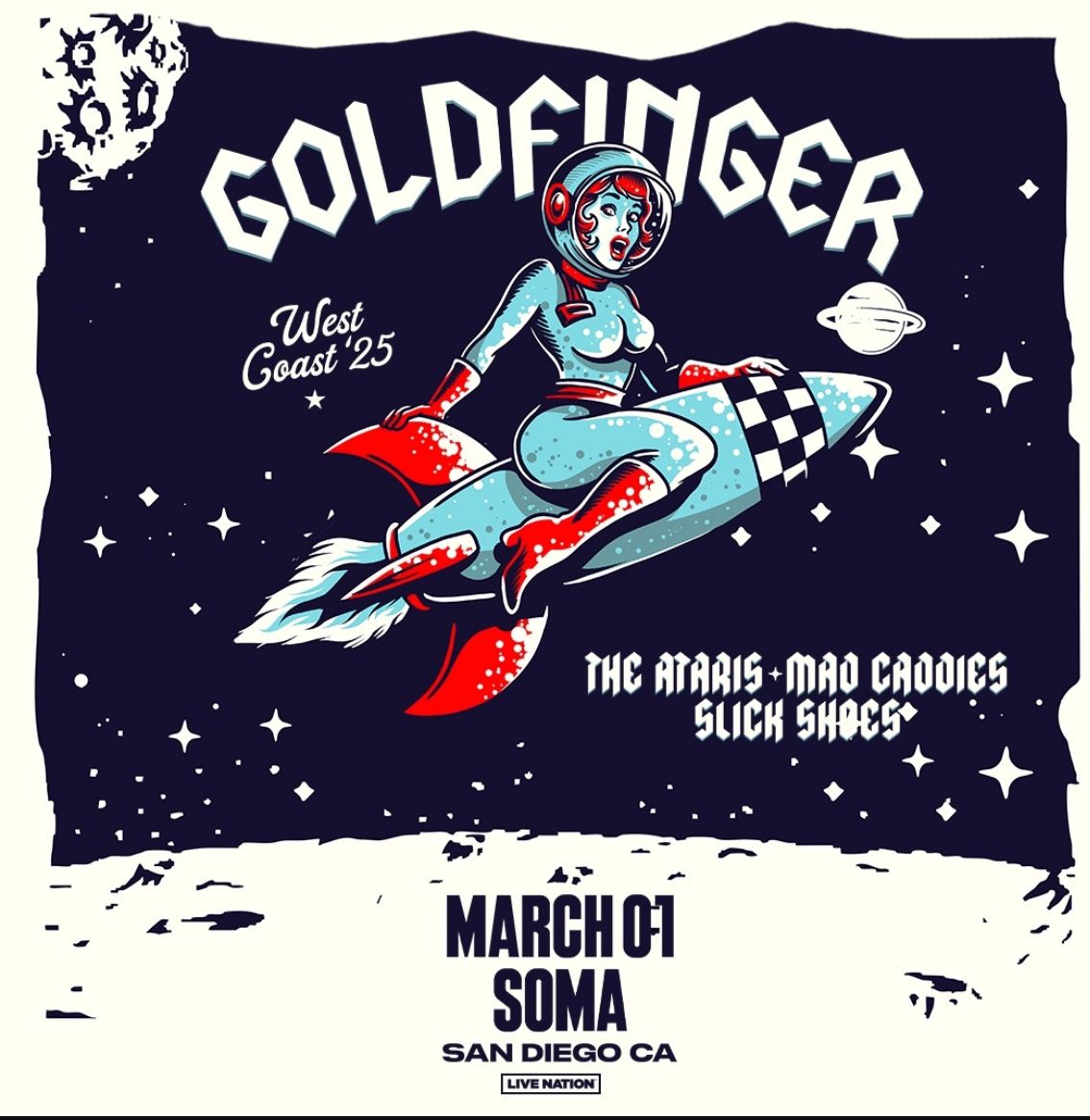 Goldfinger- 1 Ticket for tonight