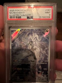 Pokemon cards psa 6 and psa 9