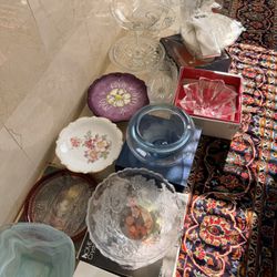 Fine China Crystal Household Items Vases Bowls Cups Plates Make Offer 