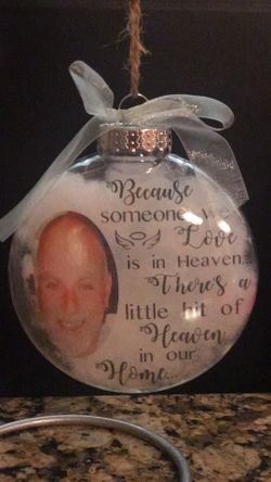 Holiday Memorial Ornament