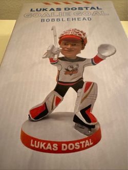 Lukas Dostal Goalie Goal Bobblehead San Diego