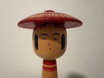 Kokeshi Doll Tsuchiyi Style Japanese Wood Doll