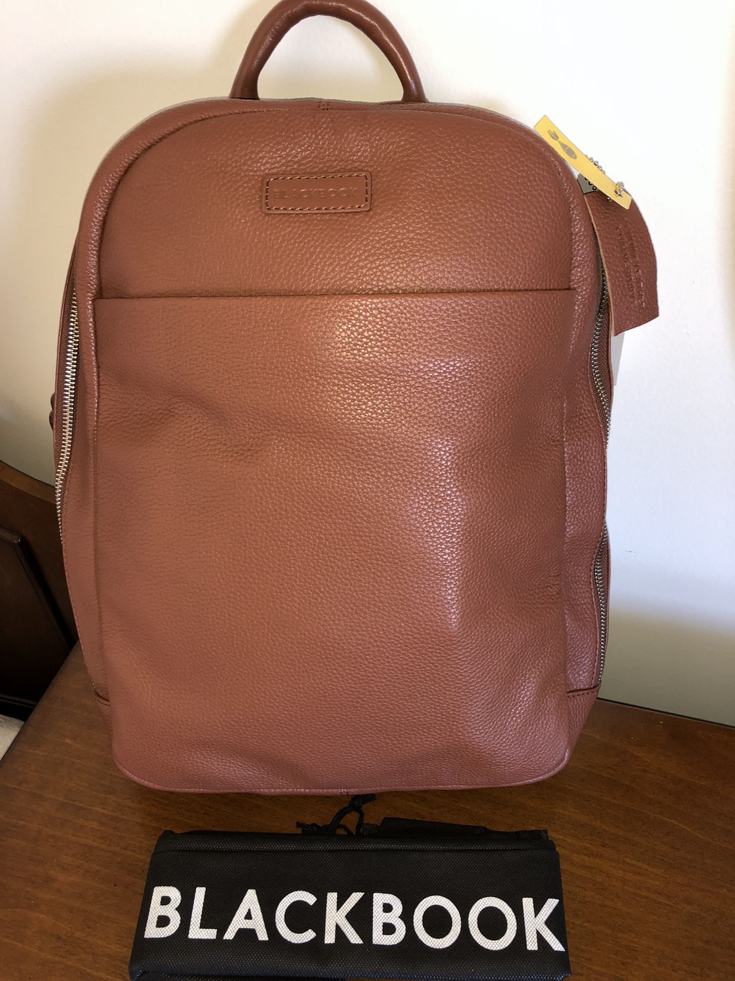 Blackbook Leather Backpack π
