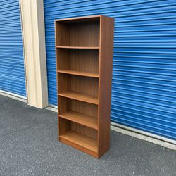 Mid Century Modern Teak Bookshelf 