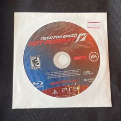 Need For Speed Hot Pursuit PS3 Disc Only $10