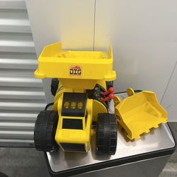 Dig Truck Toy  Make Sounds And Moves