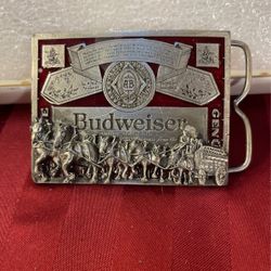 Vintage Budweiser belt buckle