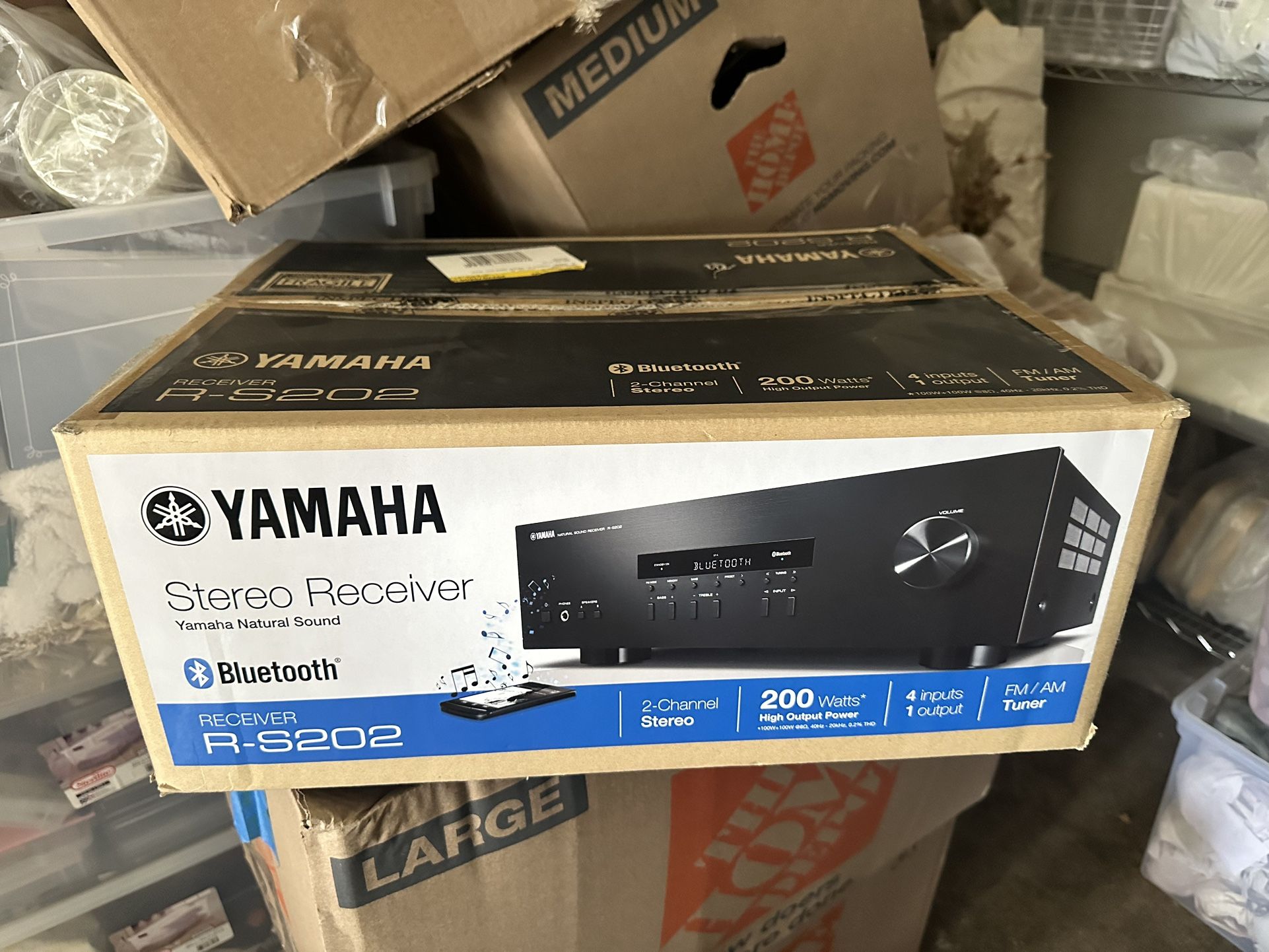 Yamaha Bluetooth Stereo receiver R-S202