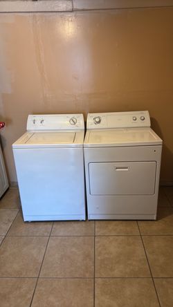 Washer and dryer whirlpool