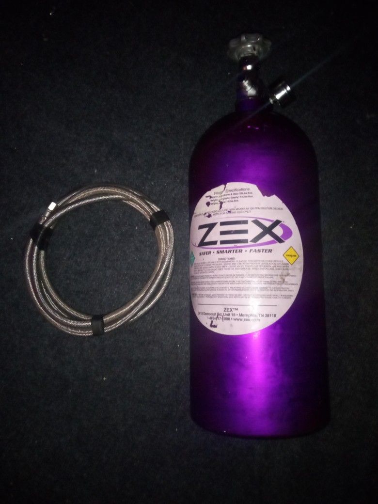 Zex Nitrous System With Syphon Tube And Gauge