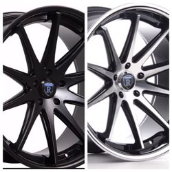 Rohana 20" Wheels fit 5x120 5x100 5x114 (only 50 down payment/ no CREDIT CHECK)
