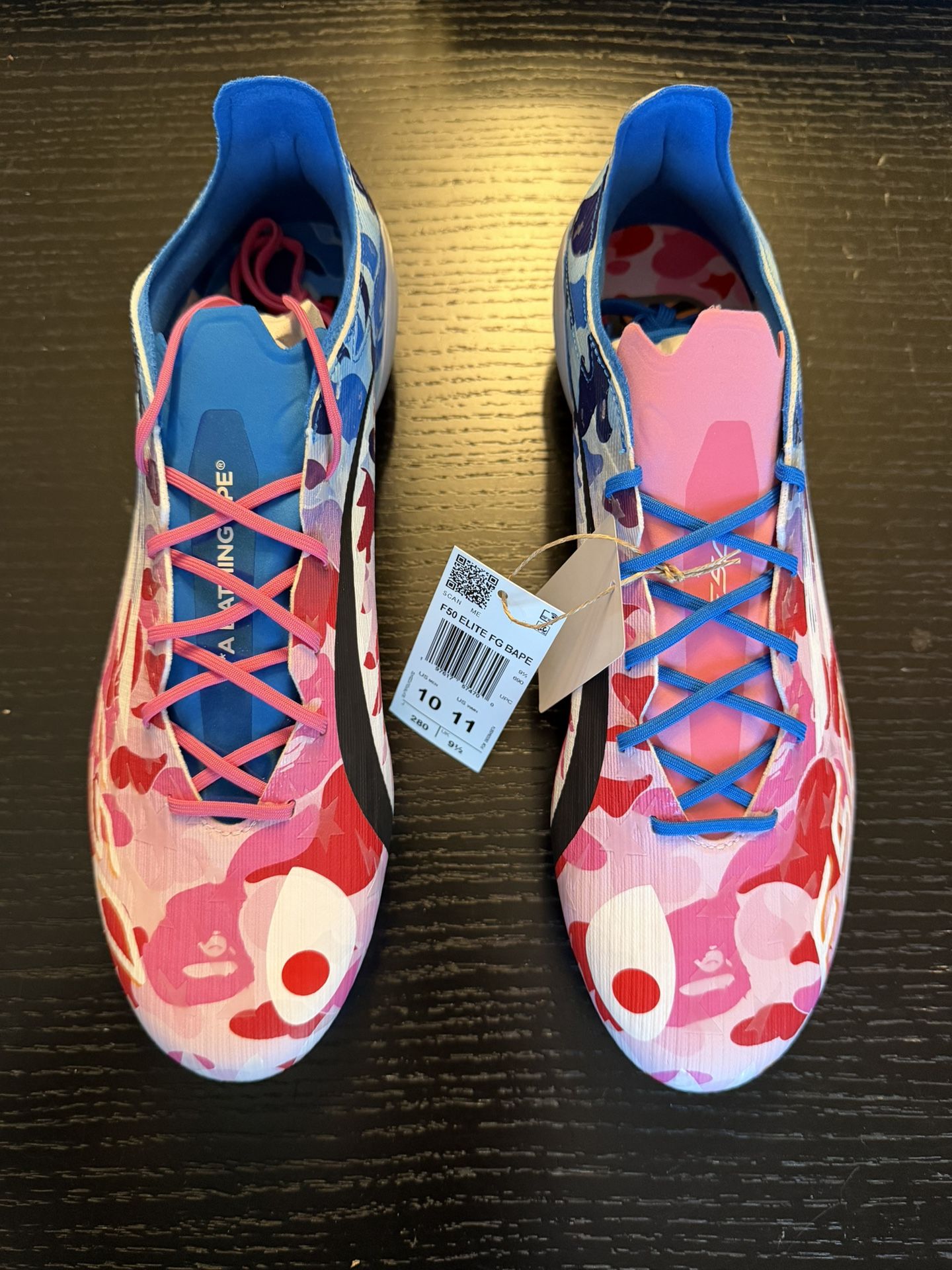 Adidas F50 X Bape Elite (men’s 10)