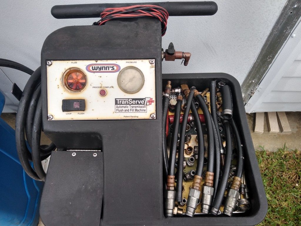 Wynn's transmission flush and coolant flush and fill machine