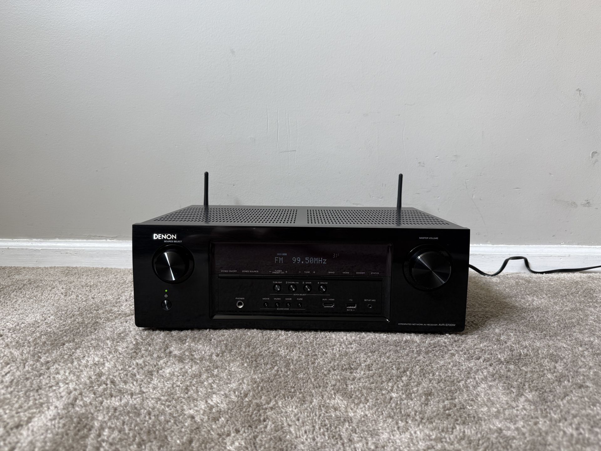 Denon AVR-S700W 7.2 HDMI Bluetooth WiFi Home Theater Surround Receiver
