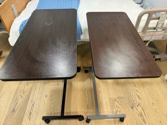 Side bed table