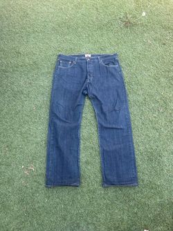 Levis 501 Straight Leg Button Fly Jeans 43x30